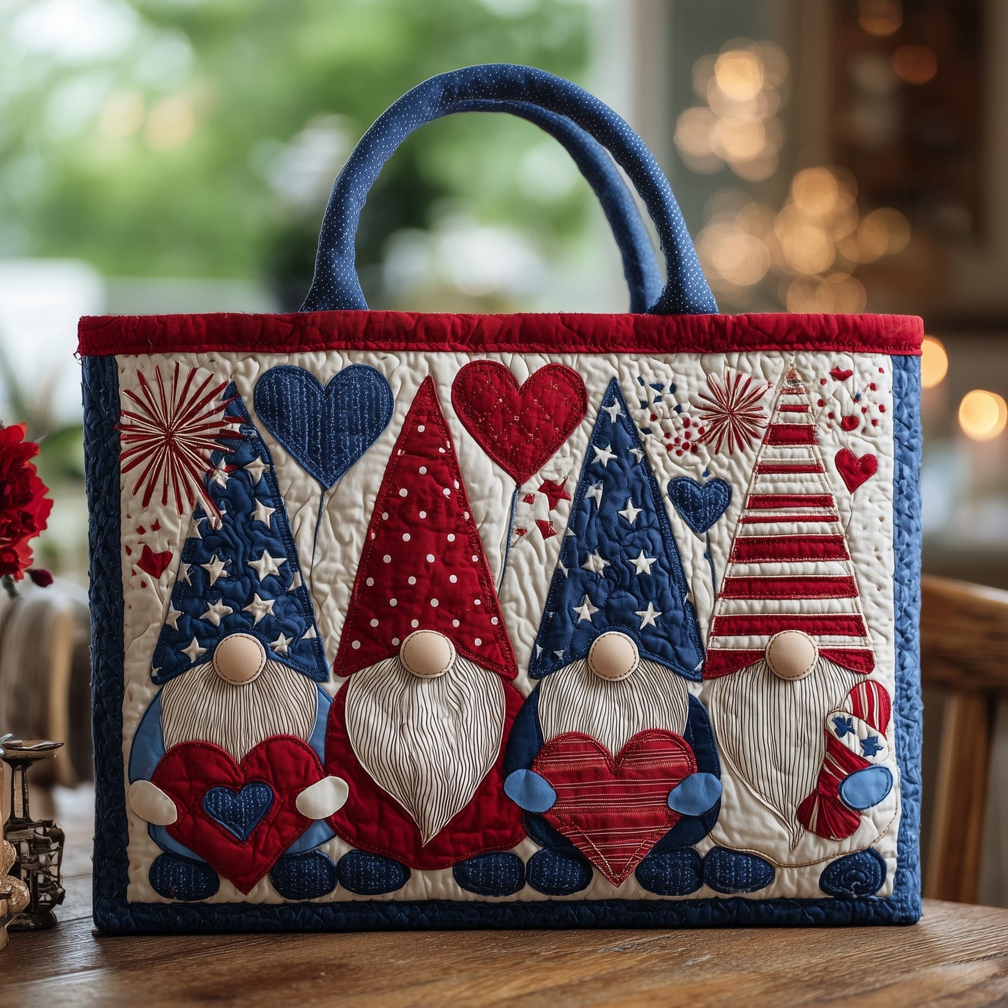 Everyday Patriotic Gnomes Tote Bag