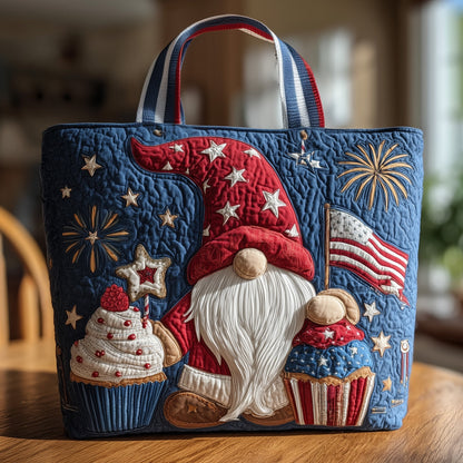 Patriotic Gnome Cupcakes Tote Bag