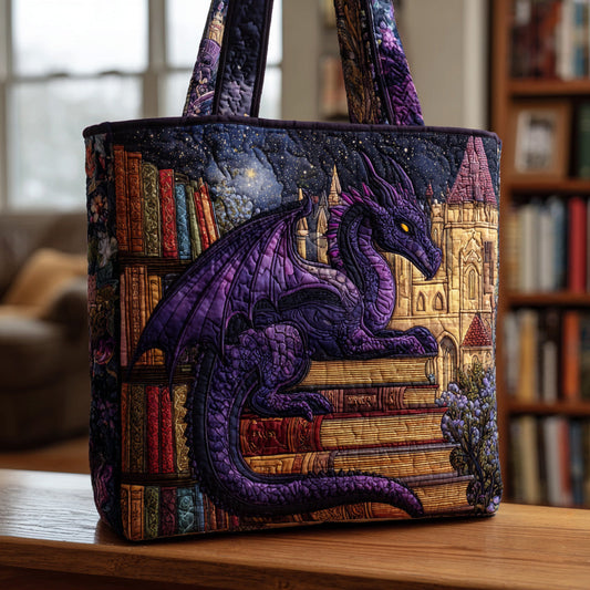 Everyday Library Dragon Tote Bag