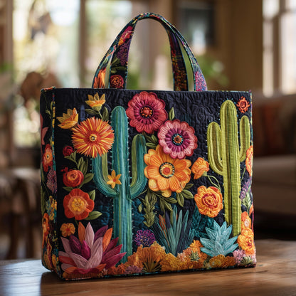 The Desert Bloom Quilted Tote 5070