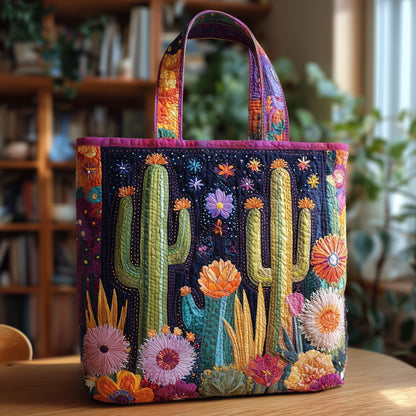 Everyday Cactus Floral Tote Bag