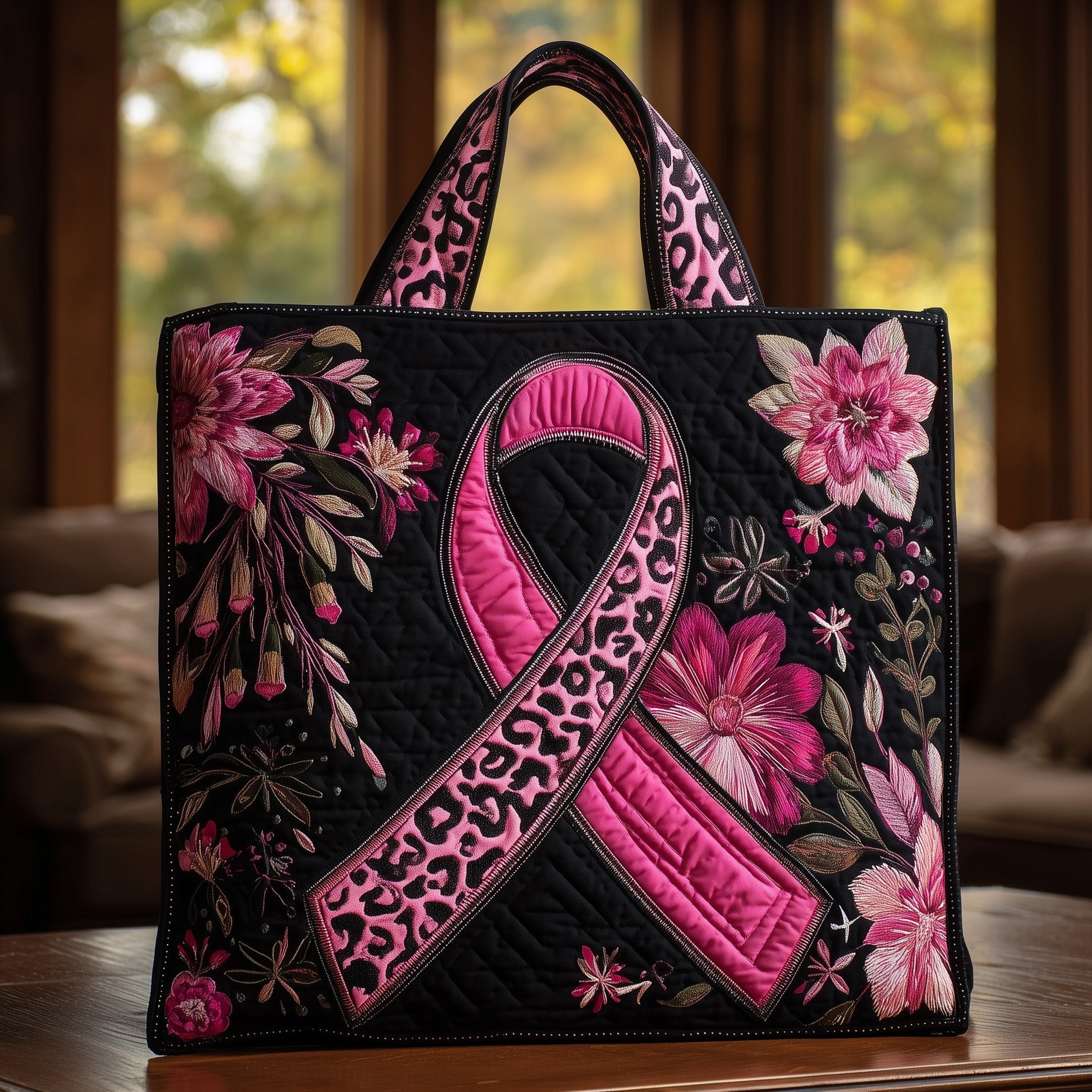 Everyday Awareness Quilted Tote Bag