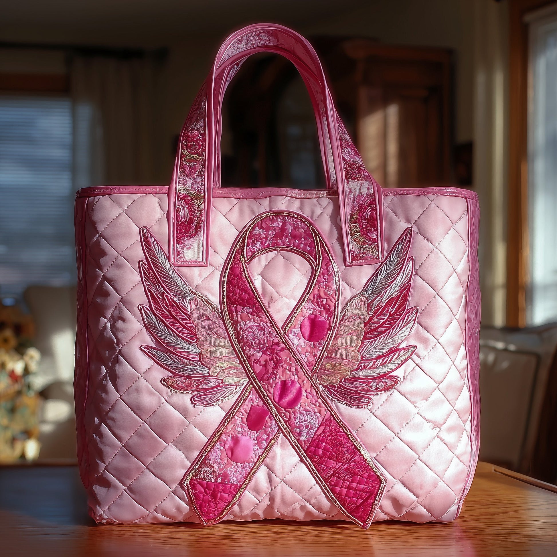 The Angel Awareness Quilted Tote