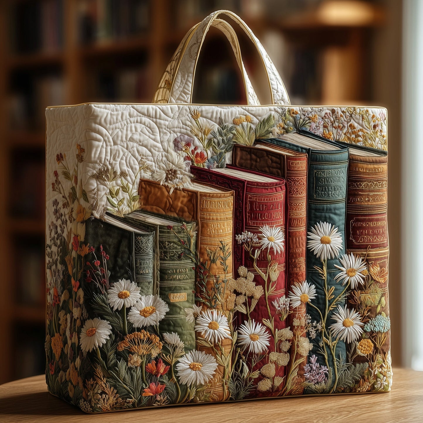 The Vintage Books Quilted Tote 5210