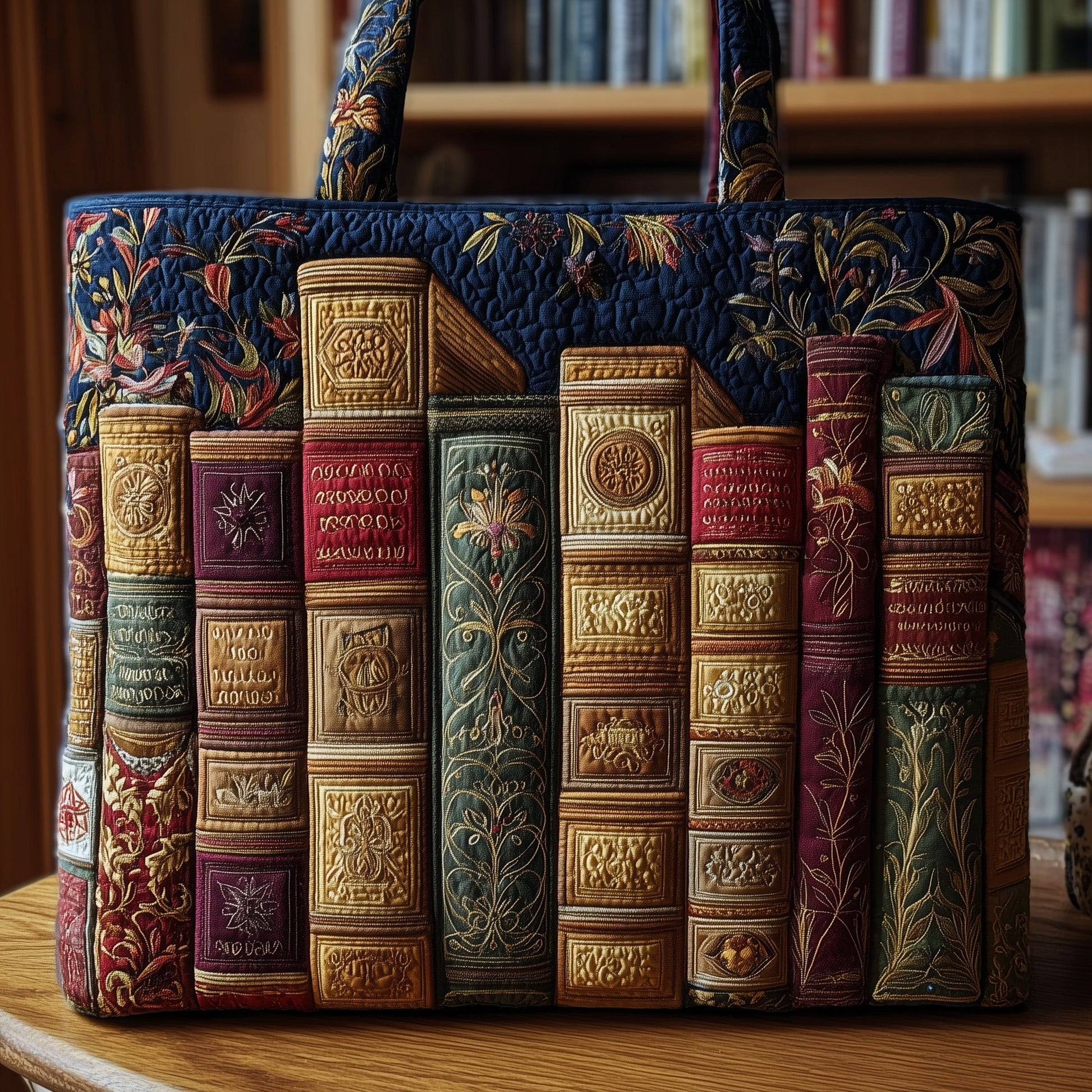Stack Of Vintage Books Tote Bag