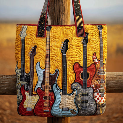 The Guitar Collection Quilted Tote 5236