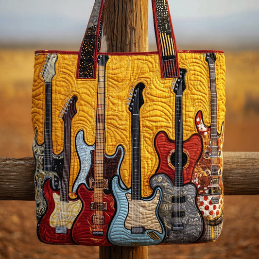 The Guitar Collection Quilted Tote 5236