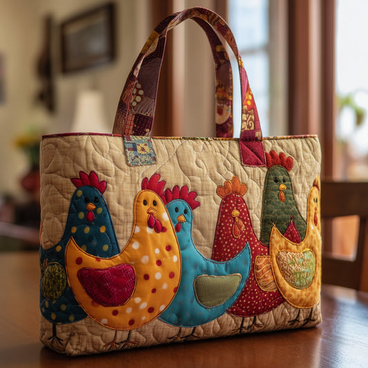 The Whimsical Chicken Tote Bag