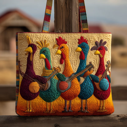 Everyday Knitting Chicken Tote Bag