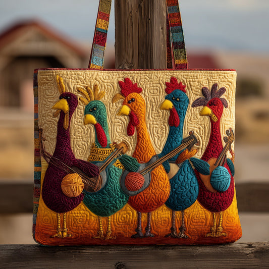 Everyday Knitting Chicken Tote Bag
