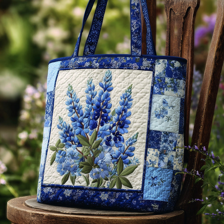 Everyday Bluebonnet Flowers Tote Bag