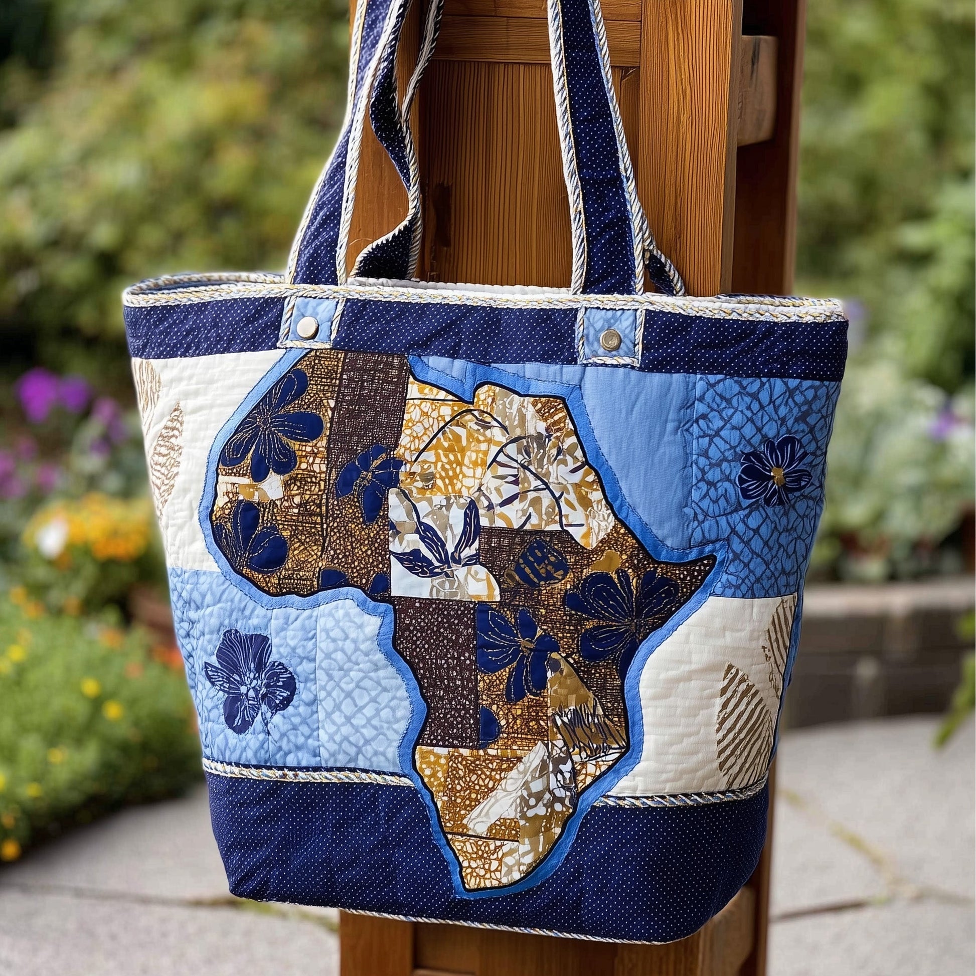 Everyday African Dream Quilted Tote