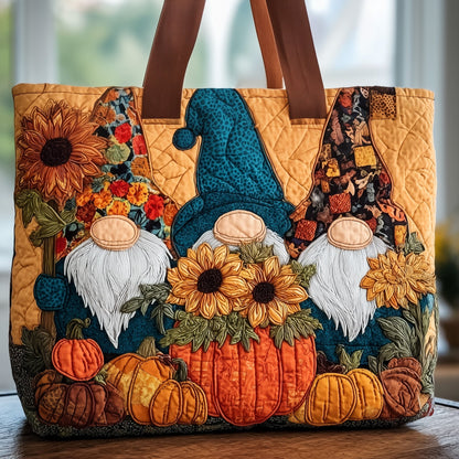 Everyday Fall Quilted Tote Bag