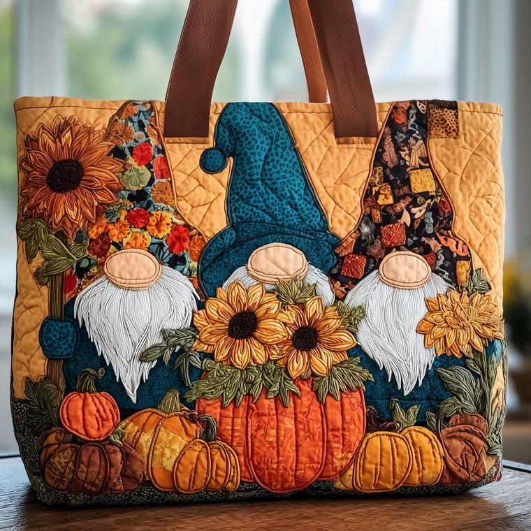 Everyday Fall Quilted Tote Bag