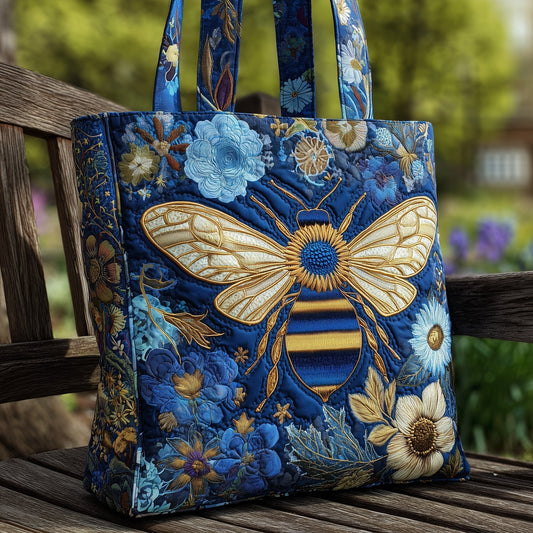 Everyday Bee Quilted Tote Bag
