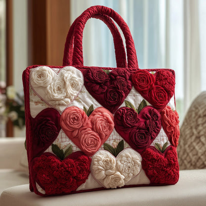 Everyday Heart Roses Tote Bag