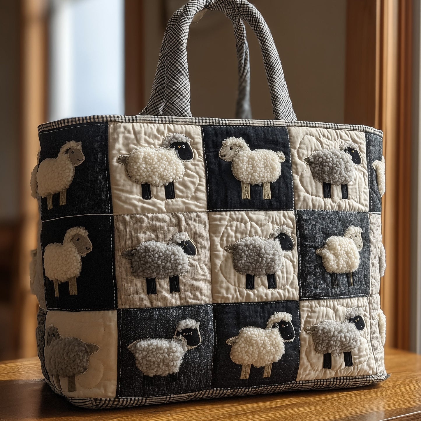 The Gentle Sheep Quilted Tote