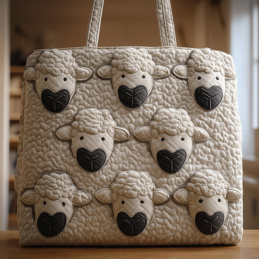 Everyday Sheep Faces Tote Bag