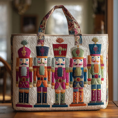 Everyday Chrismas Quilted Tote Bag