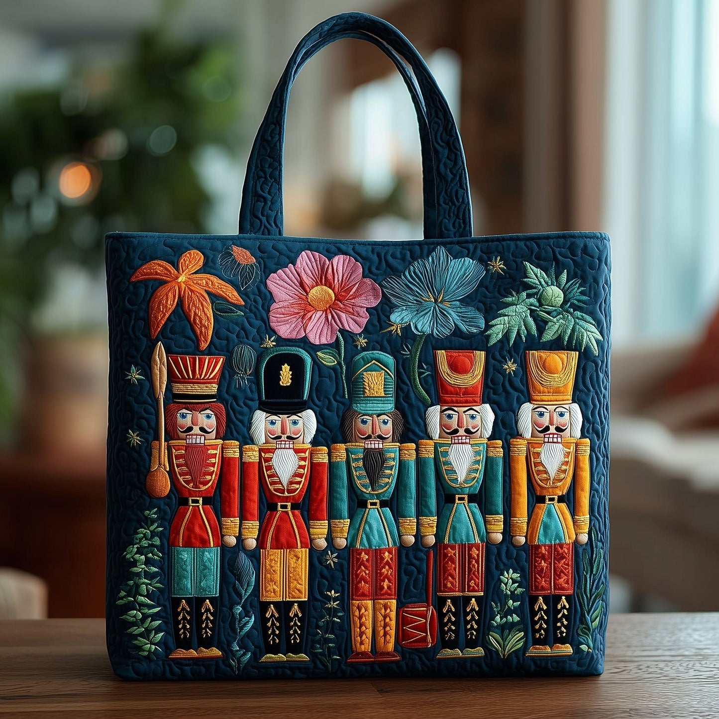 The Nutcracker Charm Quilted Tote 5535