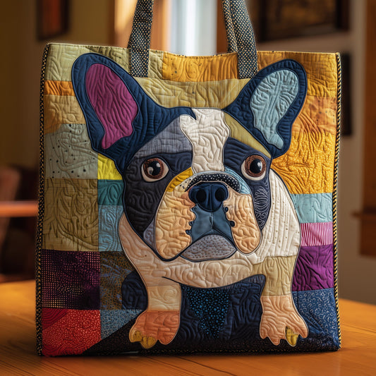The French Bulldog Quilted Tote 5538