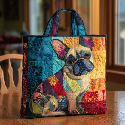 The French Bulldog Quilted Tote 5545