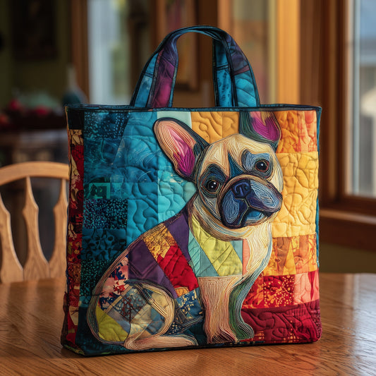 The French Bulldog Quilted Tote 5545