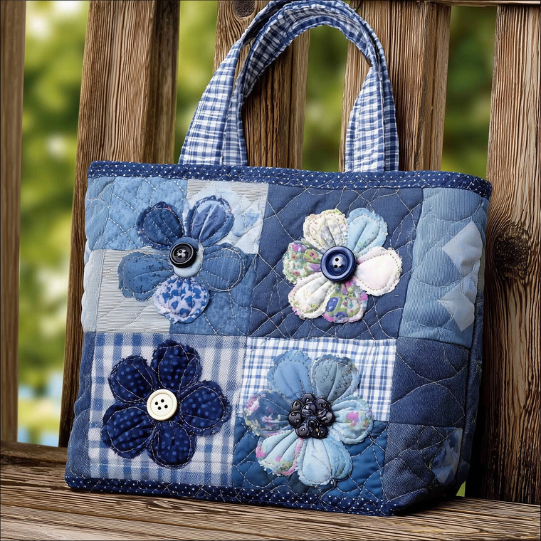The Petal Bloom Quilted Tote