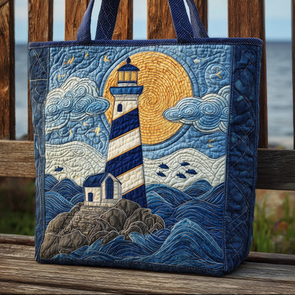 Everyday Ocean Quilted Tote Bag