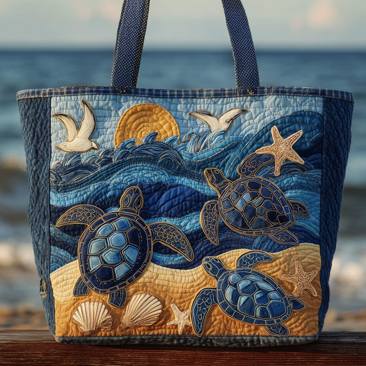 The Ocean Guardian Quilted Tote