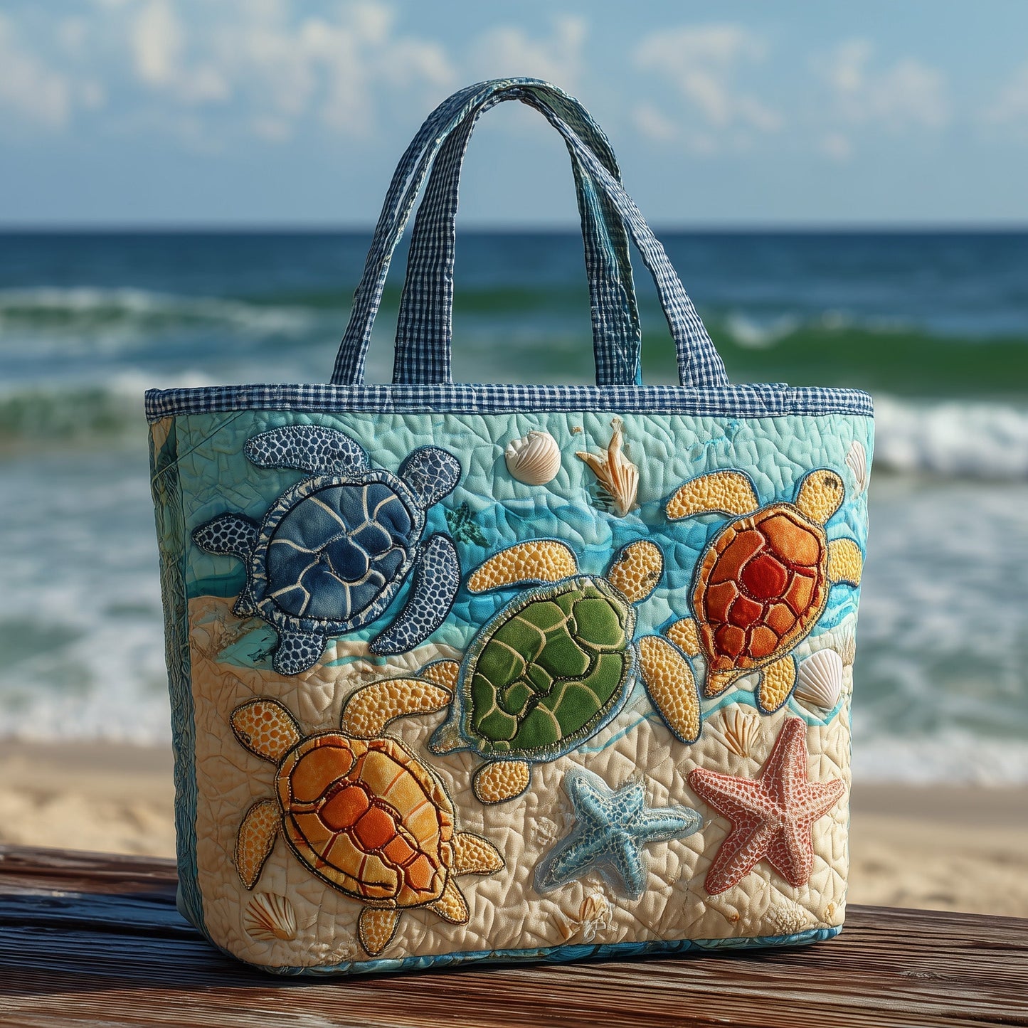 Everyday Shoreline Muse Quilted Tote