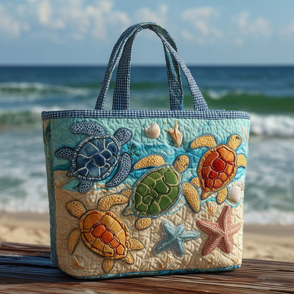 Everyday Shoreline Muse Quilted Tote