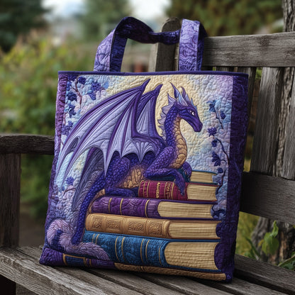 The Purple Dragon Quilted Tote 5728