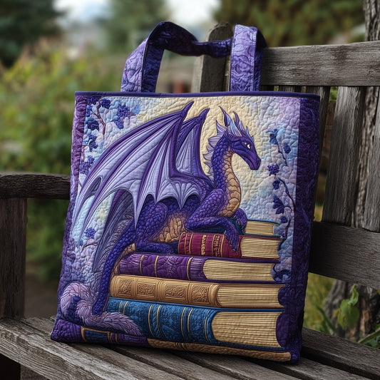 The Purple Dragon Quilted Tote 5728