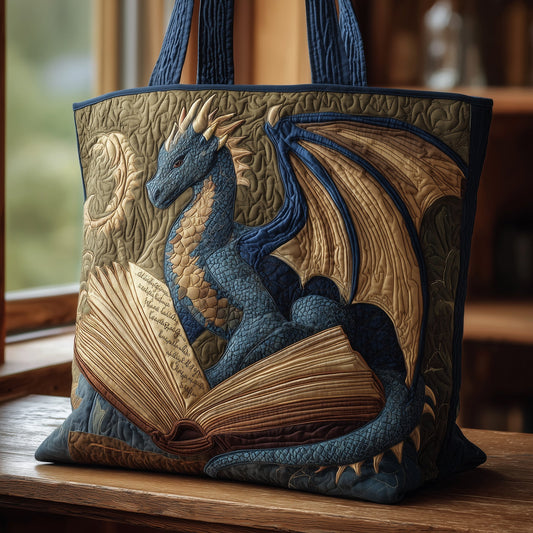 Dragon Open Book Tote Bag