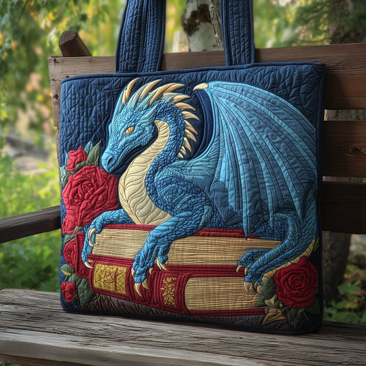 Everyday Book Quilted Tote Bag
