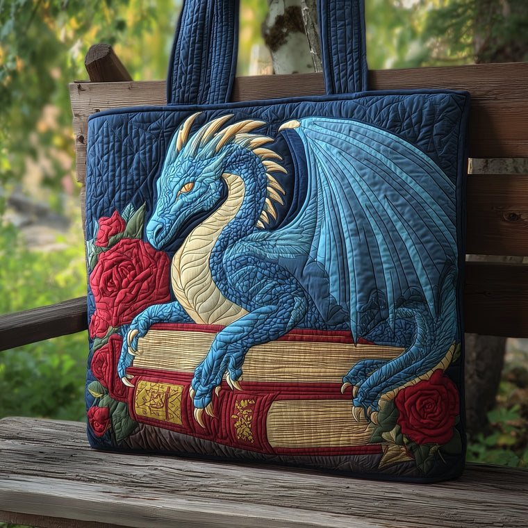 Everyday Book Quilted Tote Bag