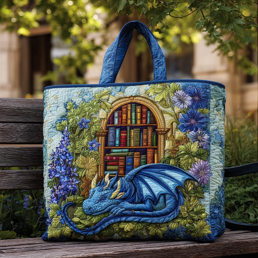 Everyday Sleeping Dragon Quilted Tote