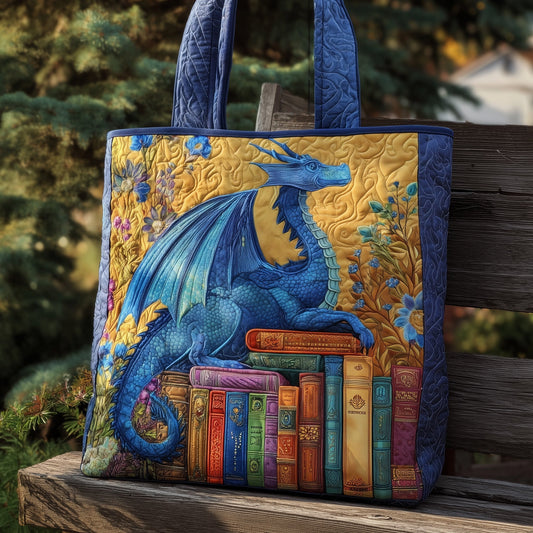 Everyday Bookworm Dragon Tote Bag
