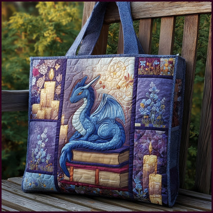 The Blue Dragon Quilted Tote 5787
