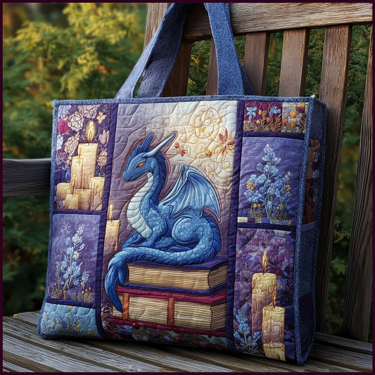 The Blue Dragon Quilted Tote 5787