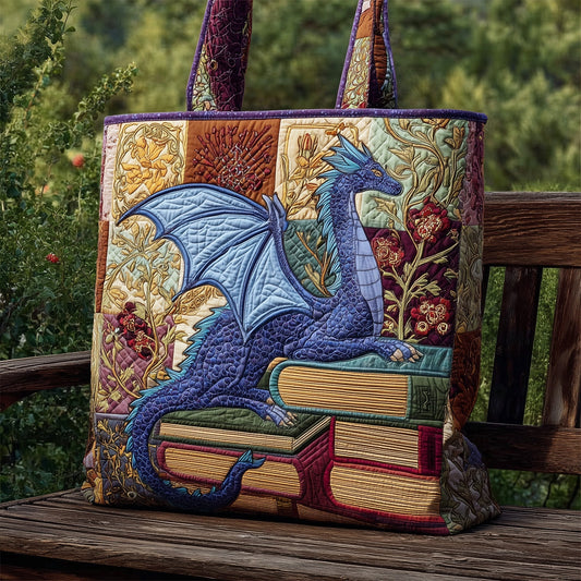 The Wisdom Dragon Quilted Tote 5791