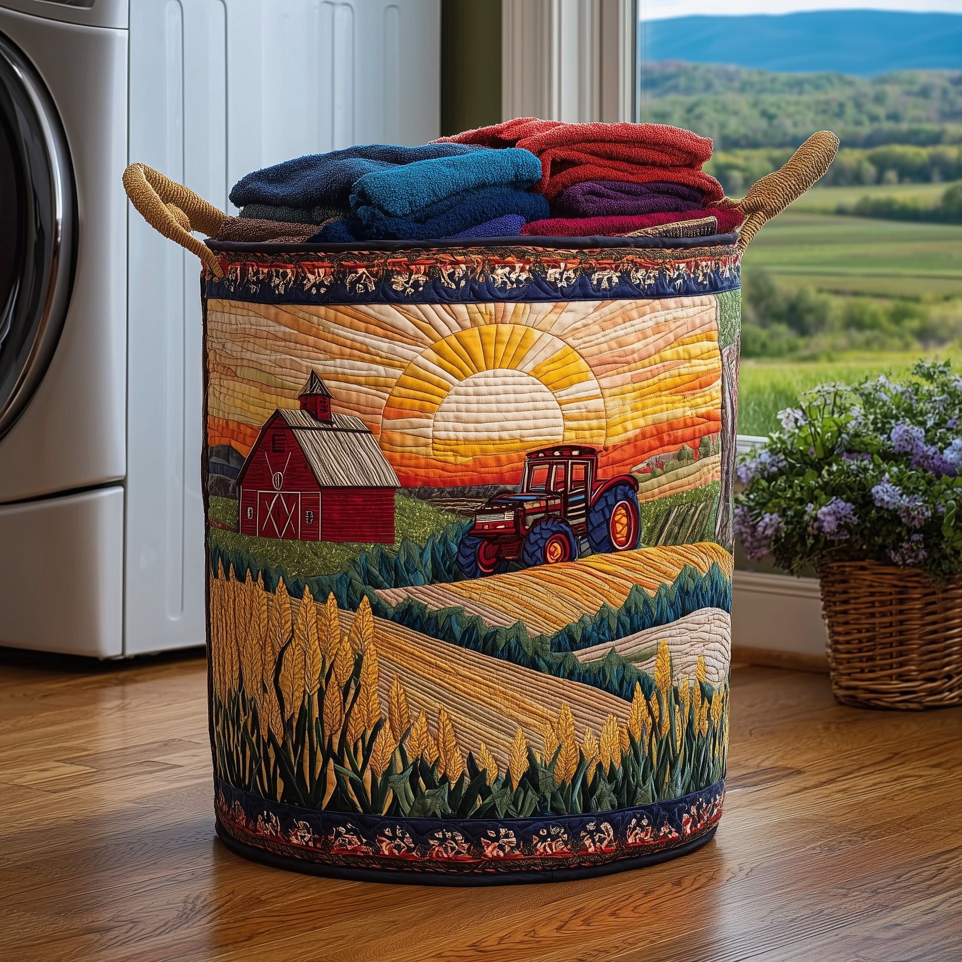 Farm Heaven Laundry Tote Bag