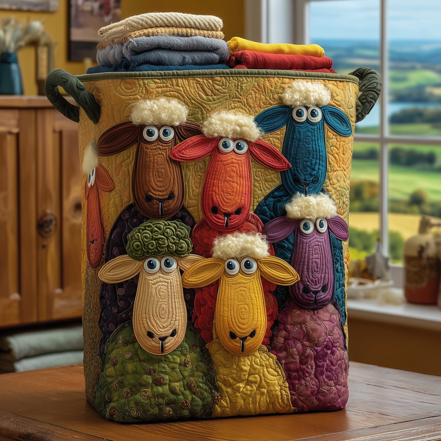 Everyday Farm Quilted Tote Bag