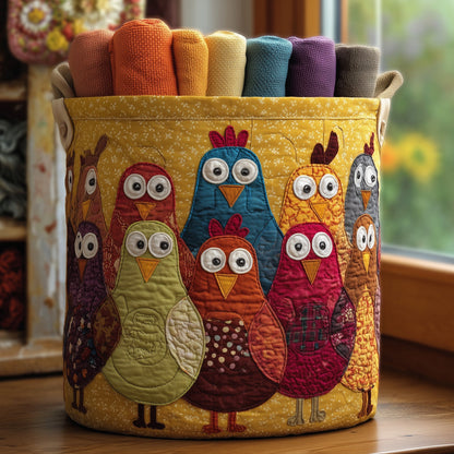 Quilted Laundry Basket Quilted Tote