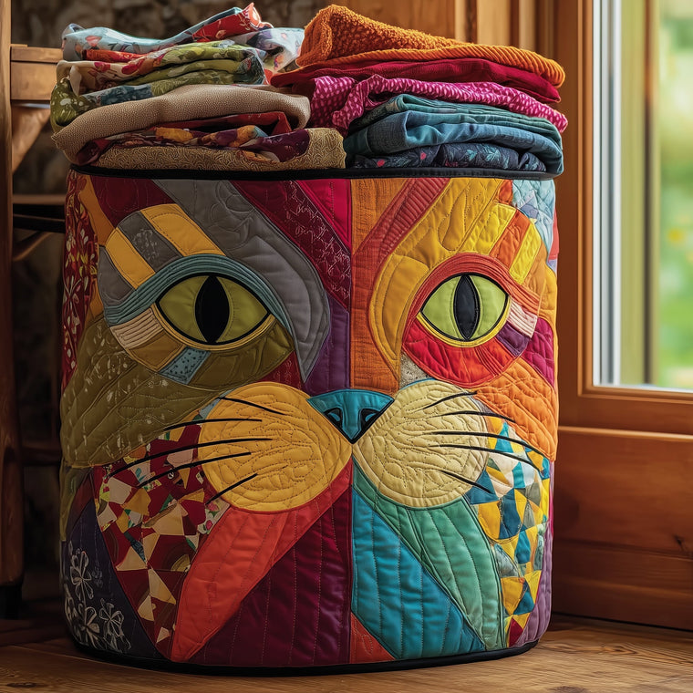 Funky Laundry Basket Tote Bag