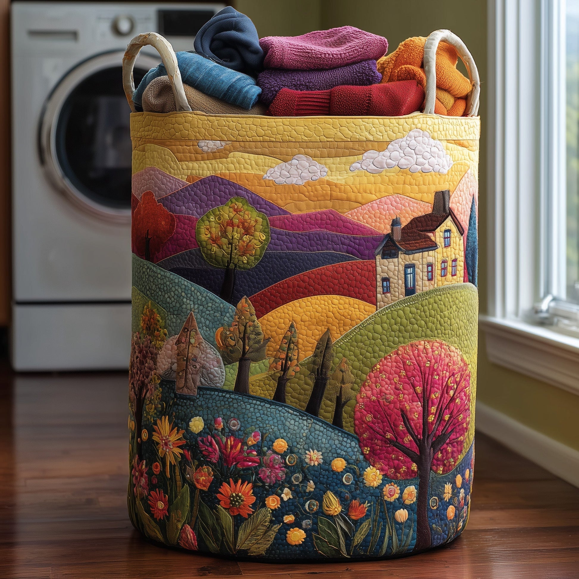 Valley Heaven Laundry Quilted Tote