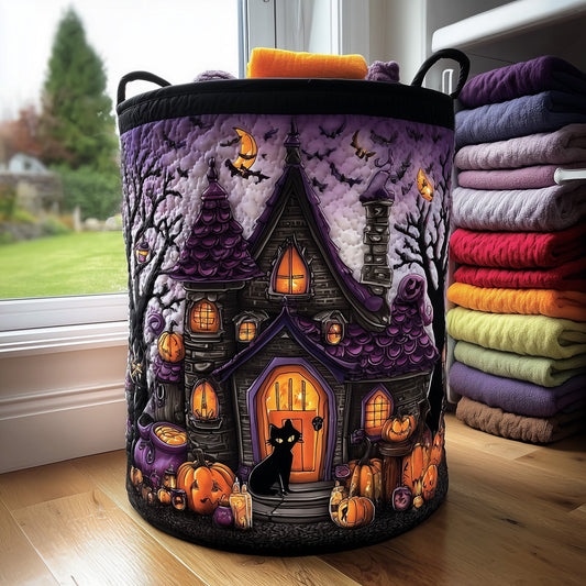 Witch House Laundry Quilted Tote