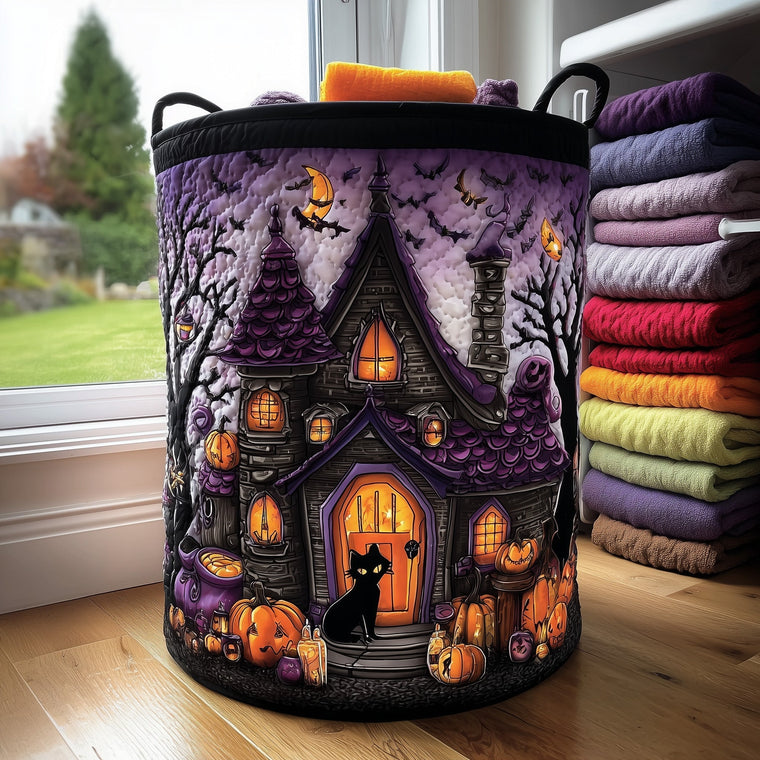 Witch House Laundry Quilted Tote