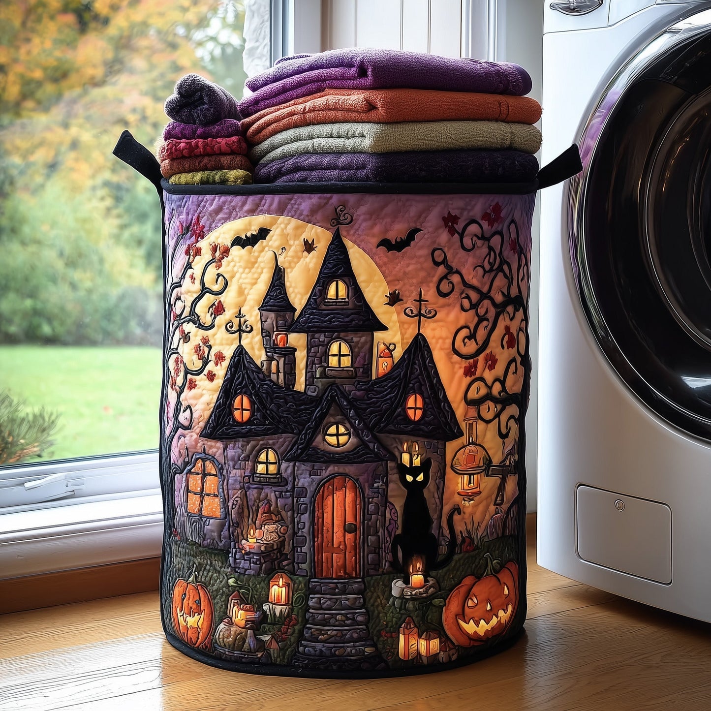 Witch House Laundry Tote Bag